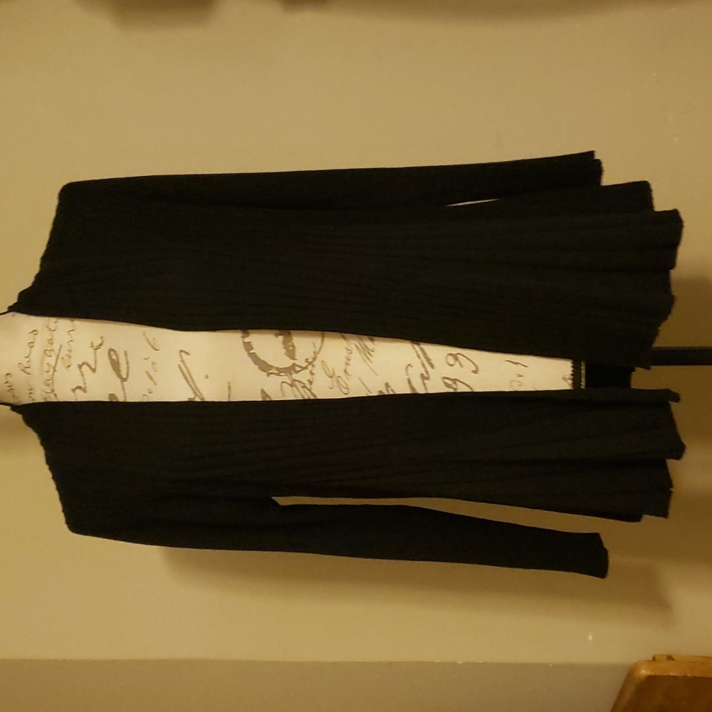Premise studio black cardigan Petite PL